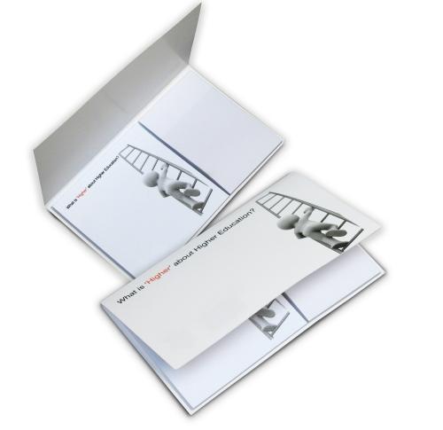 Green & Good Covered Sticky Note Books A7 (100 x 75mm) - recycled