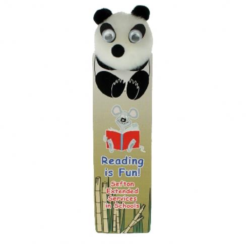 Printed Promotional Foam Bookmarks -  Panda