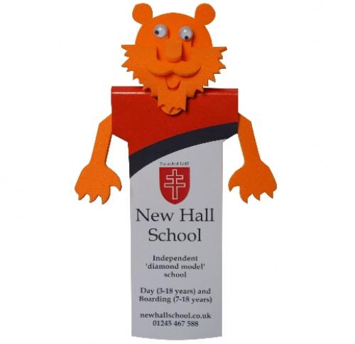 Printed Promotional Foam Bookmarks -  Tiger