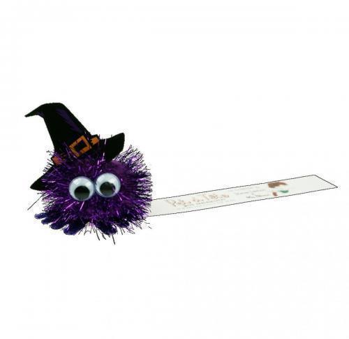 Halloween Logo Bugs -  Glitter Witch