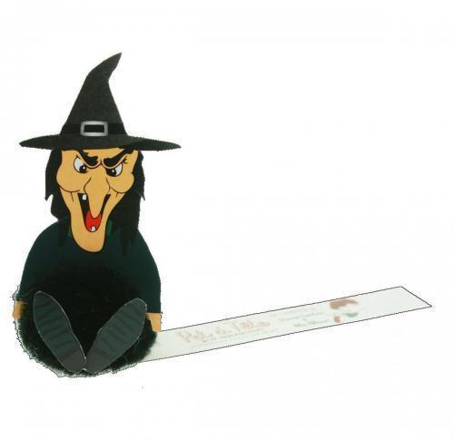 Halloween Logo Bugs -  Witch