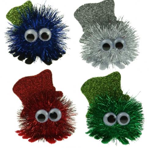 Christmas Logo Bugs -  Glitter Hat