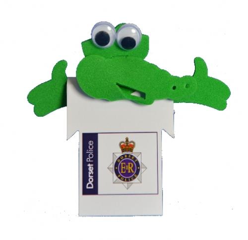 Bookmark -  Crocodile