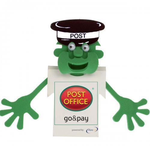 Custom Printed Foam Bookmarks - Postman