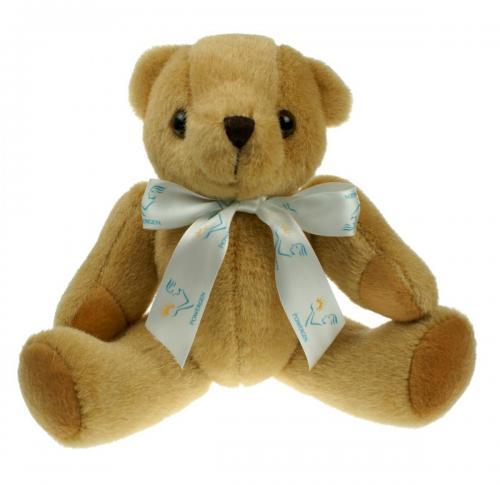 Honey Bear 20cm Bow