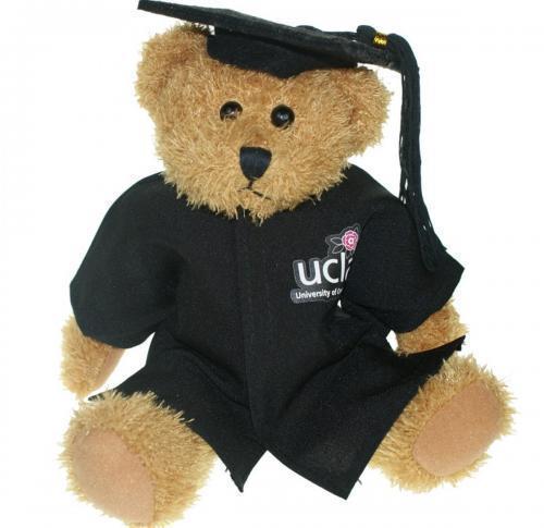 Sparkie Bear 25cm Cap 'n' Gown