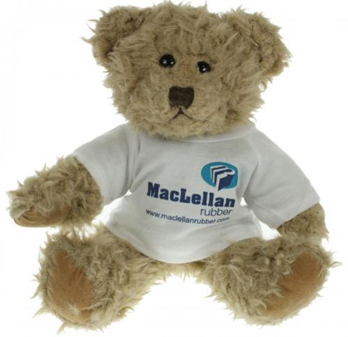 25cm Teddy Bears With Logo T-shirt