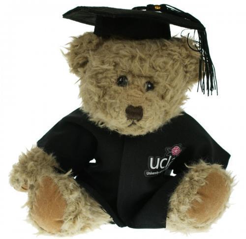 Printed Graduation Teddy Bears 25cm Cap 'n' Gown - Windsor