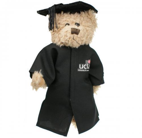Customised Graduation Teddy Bear 30cm Cap 'n' Gown - Windsor