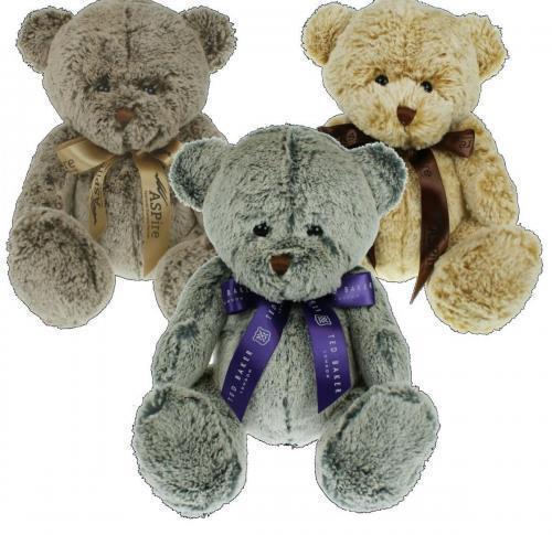 Promotional Bow Teddy Bear 25cm - Luxury Bear