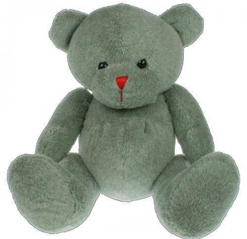 25cm Red Nose Bears Plain