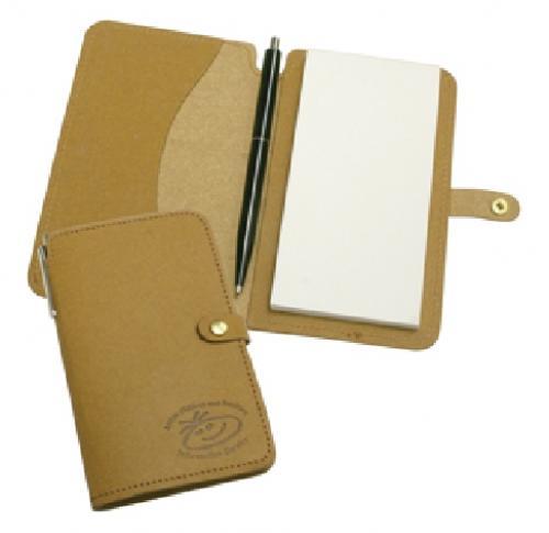 Eco Natural Leather Jotter Pad