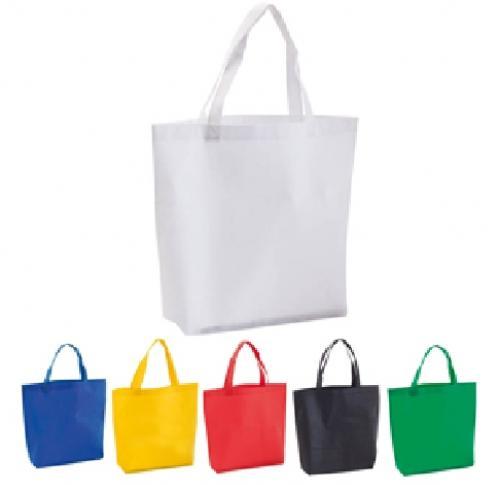 Logo Non-~Woven Shopper Bag With Gusset