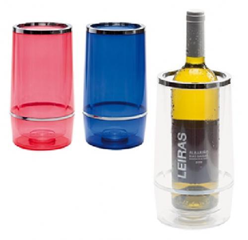Plastic Vacuum Wine Bottle Holder Cooler