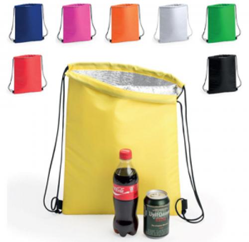 Custom Printed Vibrant Drawstring Insulated Cooler Bags