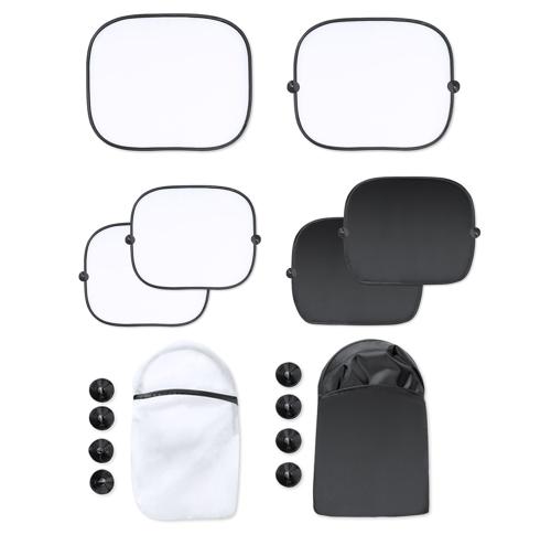 Set of Two Foldable Car Window Sunshade Custom Logo