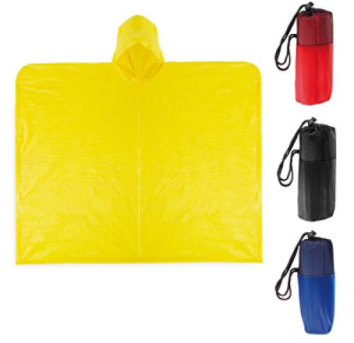 Plain Stock Adult Poncho Reusable Raincoat Zaril