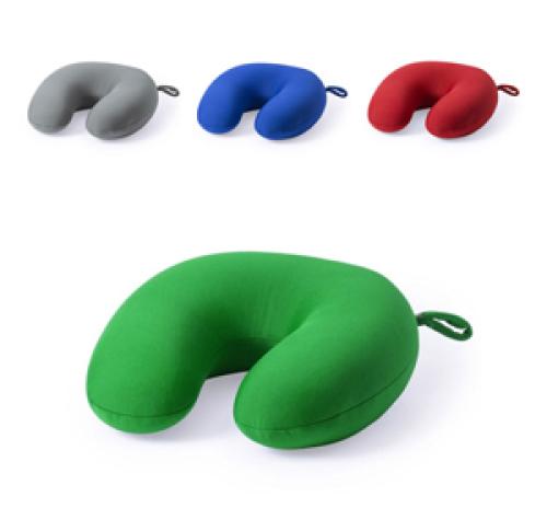 Soft Polyester Travel Pillow Printed Logo 