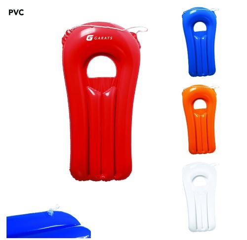 Inflatable PVC Beach Pool Air Mattress Wave Custom Logo