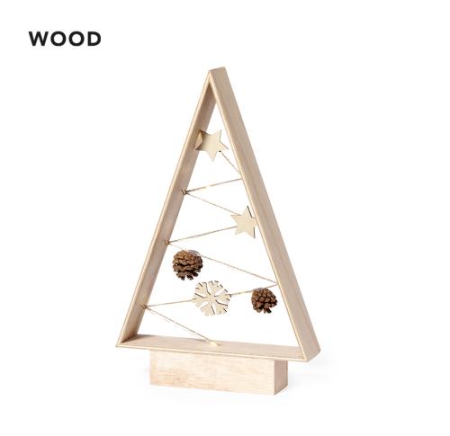 Contemporary Wooden Tree  Christmas Decoration 