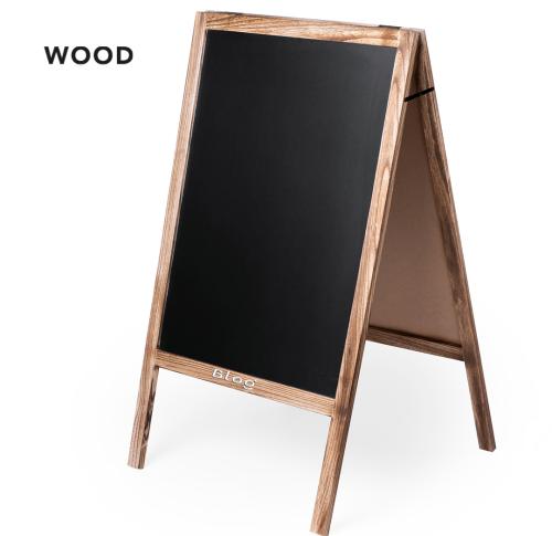 Multipurpose Wooden Blackboard Whiteboard 