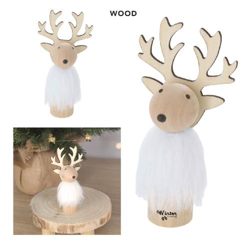 Reindeer Christmas Decoration Custom Logo