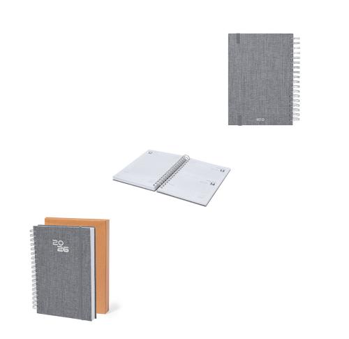 Reycled Spiral Bound  Gift BoxedDiary Berkel