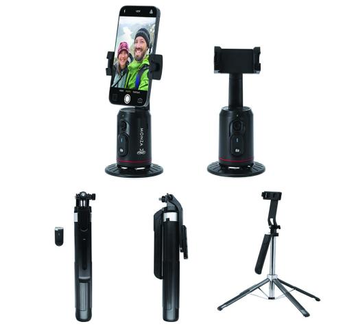 Automatic Tracking Phone Tripod Holder For Recording Standing or Sitting