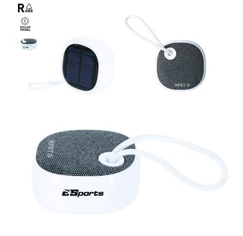 Solar Powered Mini Recycled Portable 3W Speaker 