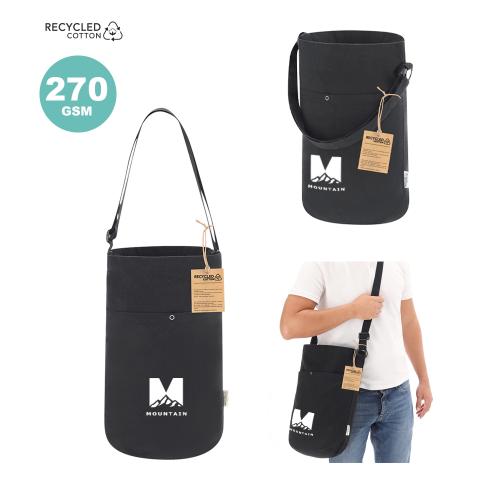 Recycled Eco Cylindrical Duffle Bag Harkal