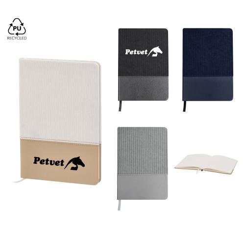 A5 Soft Polyesteer Corduroy Notepad 
