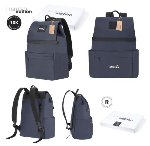 Premium PU Leather Gift Boxed Theft Proof Backpack 