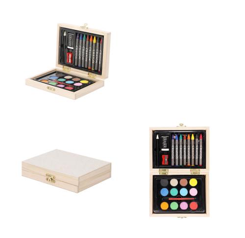 Wooden Art Case Pencil Case Lidner