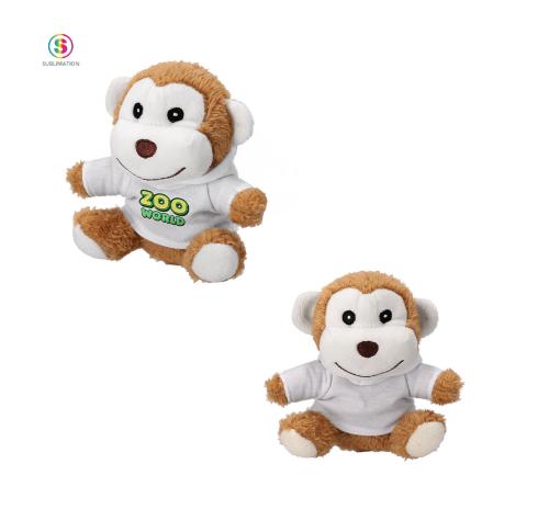 Soft Plush Monkey Toy Branded Logo  Benarek