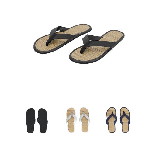 Beach Pool Flip Flops Straw Surface  Sirgu