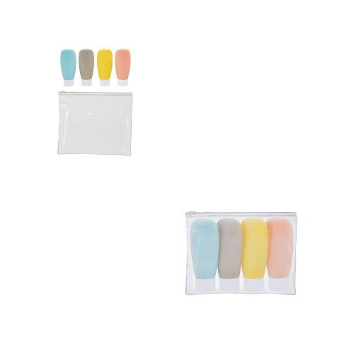 Beauty Bag Travel Gift Set Includes 4 60ml soft bottles