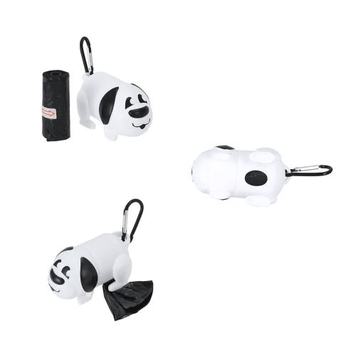 Cute Dog Shaped Poop Waste Bag Dispenser Kiry