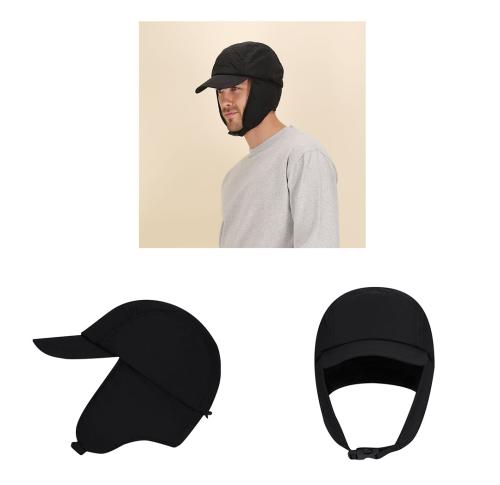 Warm Polar Fleece Cap With Ear Flaps Cuarich