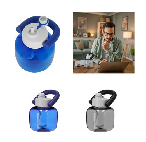 1.8 Litre Kettle Bell Style Screw Top Recycled Eco Water Sports Bottle Heiza