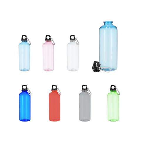 Recycled Plastic 630ml Drins Bottle Metal Caribiner