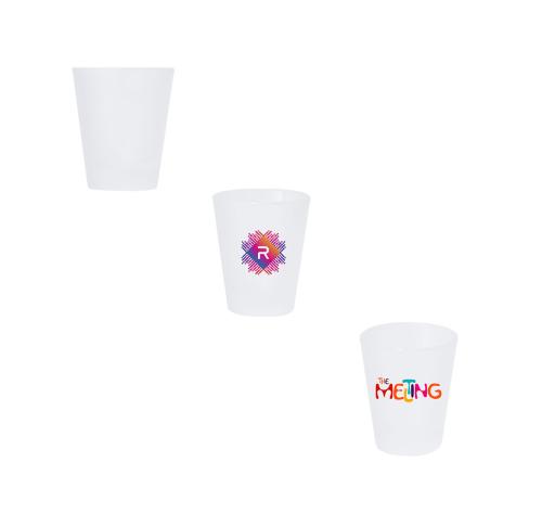 50ml Frosted Shot Glass Full Colour Die Sublimation 