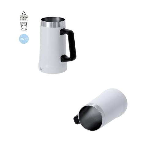 Insulated Recycled Stainless Steel 700ml Pitcher Jug Glinox