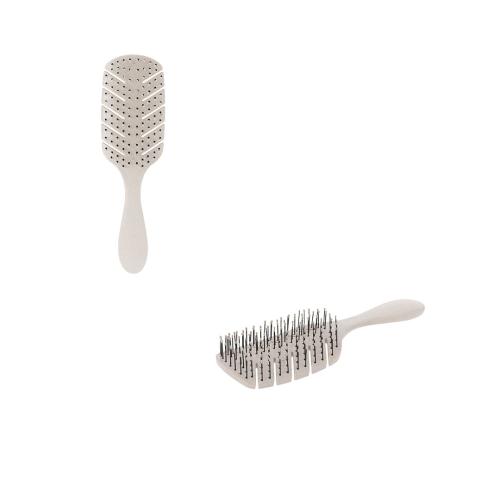 Anti Tangle Flexible Wheat Straw Hairbrush Siland