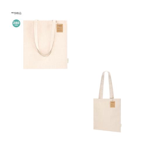 Recycled Cotton Bag Long Handled Shopper