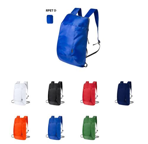 Recycled Plastic Foldable Backpack Redrax