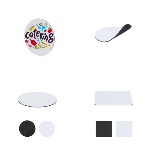 Full Colour Polyester Sublimation Drinks Coaster Kriston