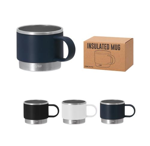 Recyced Stainless Steel 140ml Mug Blakent