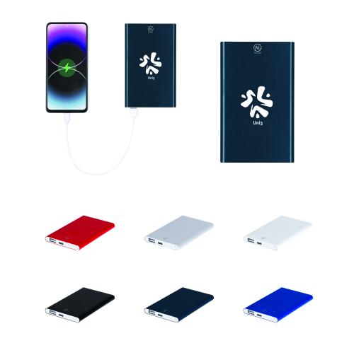 Recycled Aliminium Power Bank Portable Charger 4000 mAh