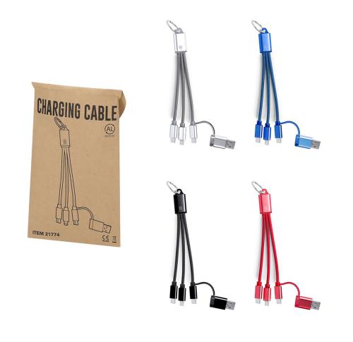 Recycled Aliminium Charging Cable Bikoc