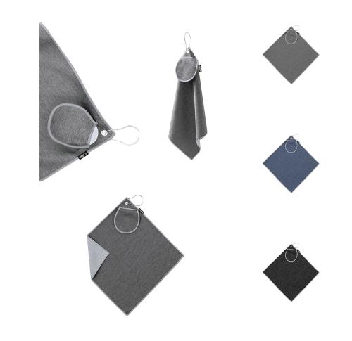 Recycled Golf Towel Canrock Caribiner 310 x 310mm